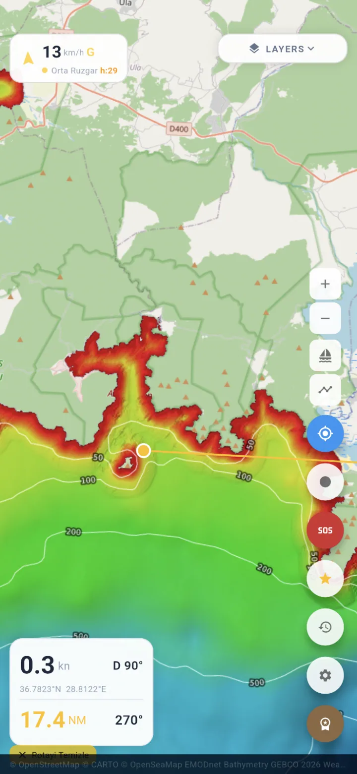 Piri Reis Marine Navigation — Denizciler için seyir ve navigasyon