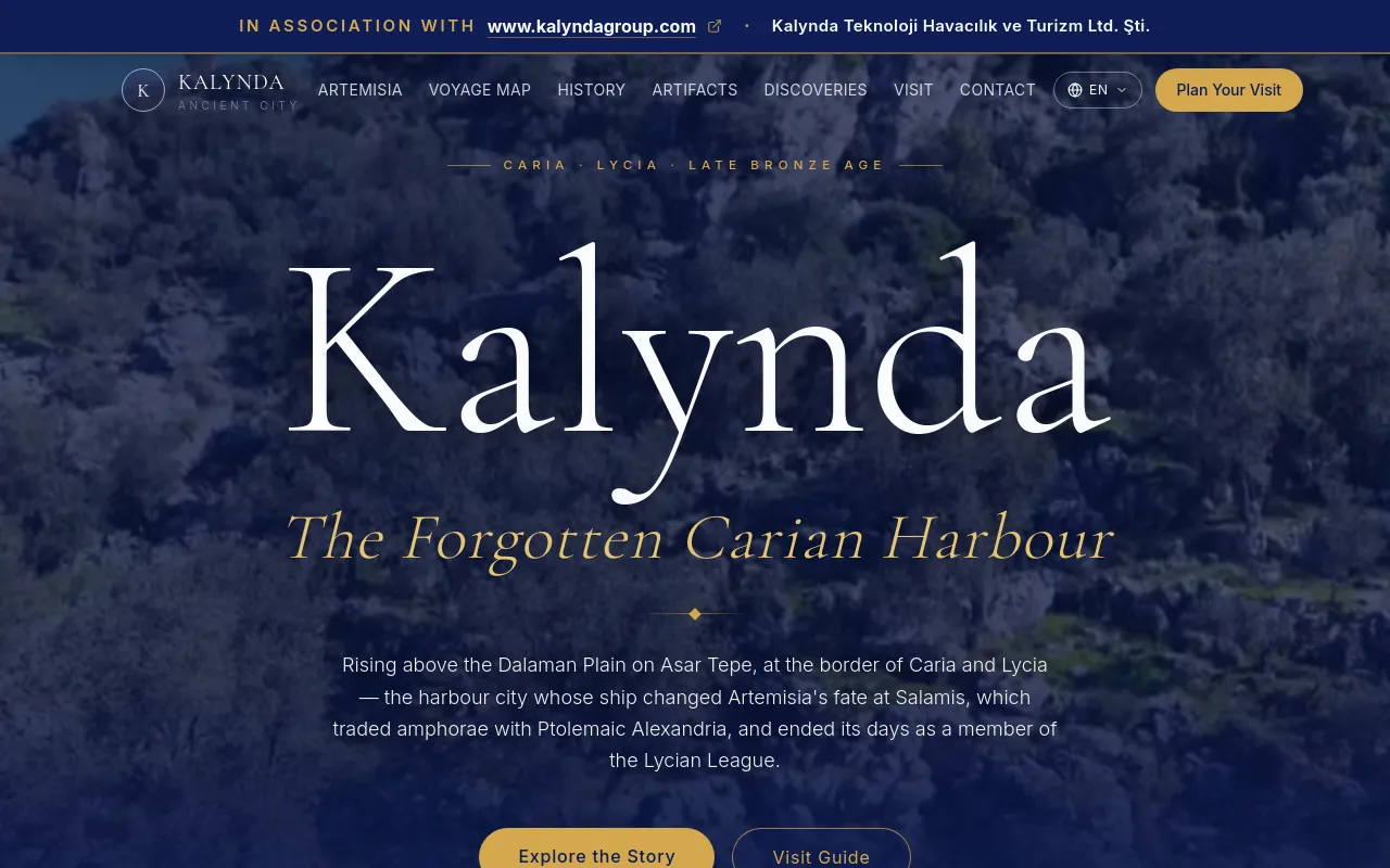 kalyndaantikkenti.com ekran görüntüsü